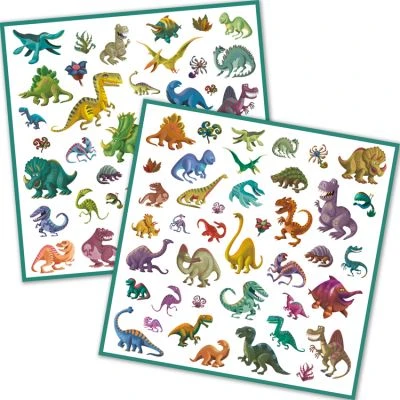 Djeco 160 Stickers Dinosaures – Image 2