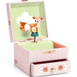 Djeco Boîte à Bijoux Musicale Faon Des Bois