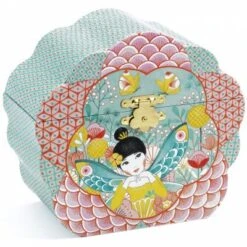 Djeco Boîte à Bijoux Musicale Mélodie Fleurie