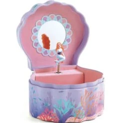 Djeco Boîte à Bijoux Musicale Sirène Enchantée