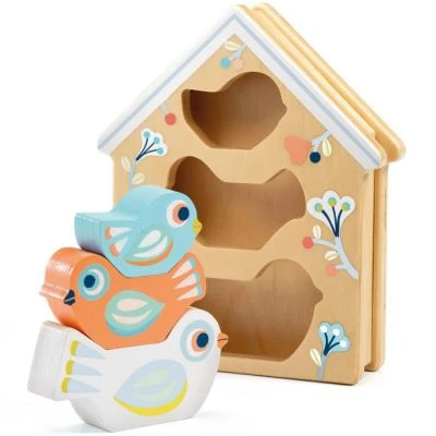 Djeco Boîte à Formes Baby Birdy – Image 2