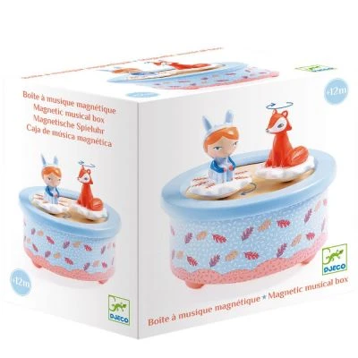 Djeco Boîte à Musique Magnétique Renard Et Enfant – Image 2