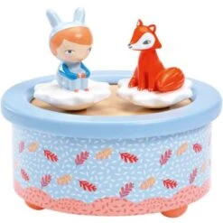 Djeco Boîte à Musique Magnétique Renard Et Enfant