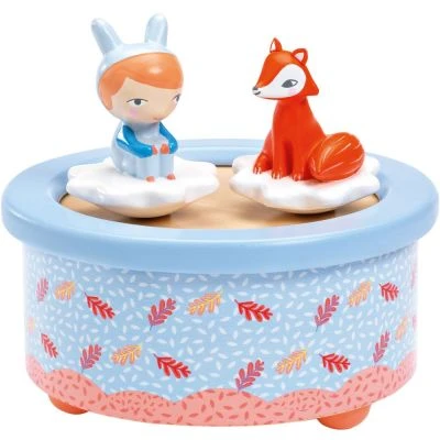 Djeco Boîte à Musique Magnétique Renard Et Enfant