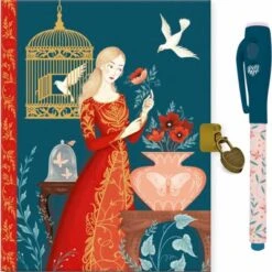 Djeco Carnet Secret Avec Feutre Magique Lisa