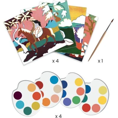 Djeco Cartes à Peindre Inspired By Paul Gauguin – Image 4