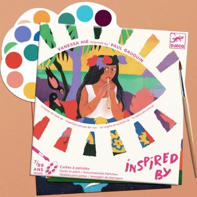Djeco Cartes à Peindre Inspired By Paul Gauguin – Image 6