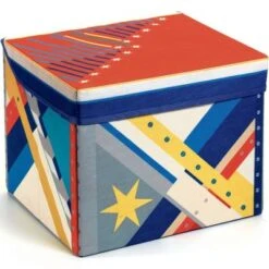 Djeco Coffre à Jouets Siège Fusée