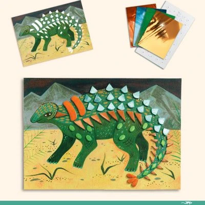 Djeco Coffret Créatif 6 Activités Dino Box – Image 7