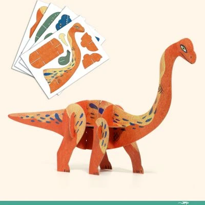 Djeco Coffret Créatif 6 Activités Dino Box – Image 8