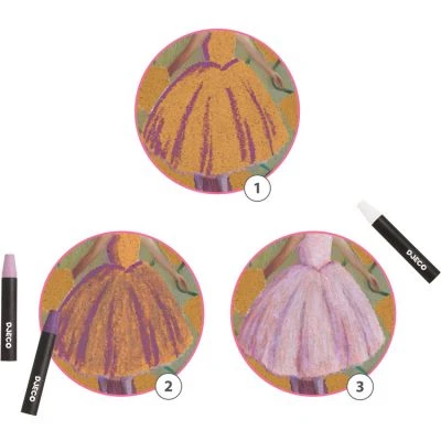Djeco Crayons De Cire Inspired By Edgar Degas – Image 2