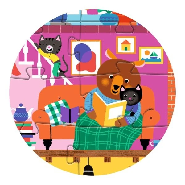 Djeco Casse-tête Géant - La Maison Des P’tits Copains (36 Mcx) – Image 3