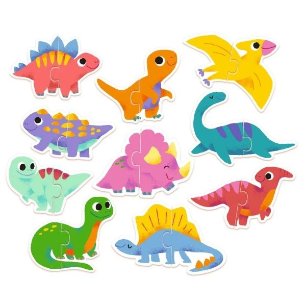 Djeco Puzzle Duo - Dinos – Image 2
