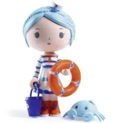 Djeco Figurine Avec Crabe Marinette Et Scouic Tinyly