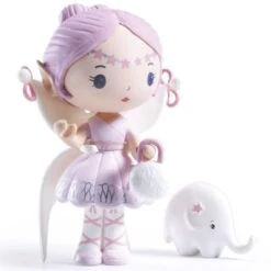 Djeco Figurine Fée Avec éléphant Elfe Et Bolero Tinyly