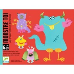 Djeco Jeu D'observation Et De Mémoire Monstre Toi