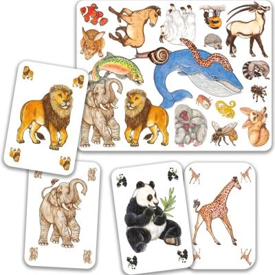 Djeco Jeu D'observation Et De Rapidité Zanimatch – Image 2