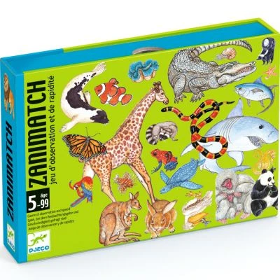 Djeco Jeu D'observation Et De Rapidité Zanimatch