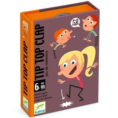 Djeco Jeu De Mémoire Et D'ambiance Tip Top Clap