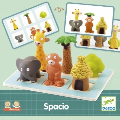 Djeco Jeu De Repérage Dans L'espace Eduludo Spacio – Image 2