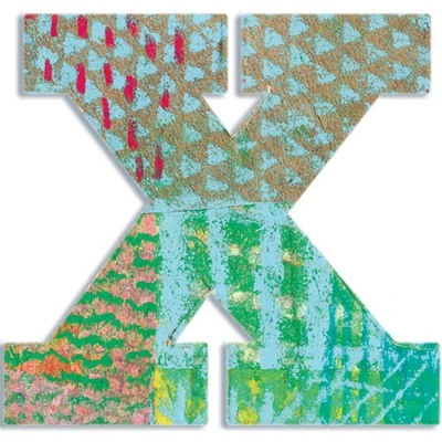 Djeco Lettre X En Bois Paon