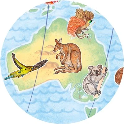 Djeco Puzzle D'observation Avec Livret Les Animaux Du Monde (100 Pièces) – Image 3