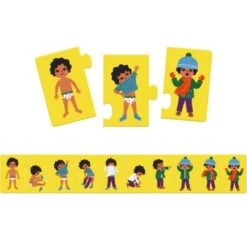 Djeco Puzzle Je M'habille (10 Pièces)