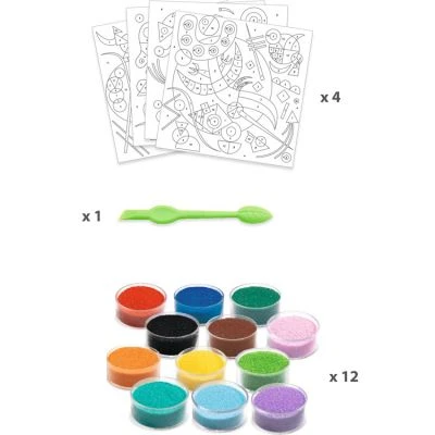 Djeco Sables Colorés Inspired By Vassily Kandinsky – Image 3